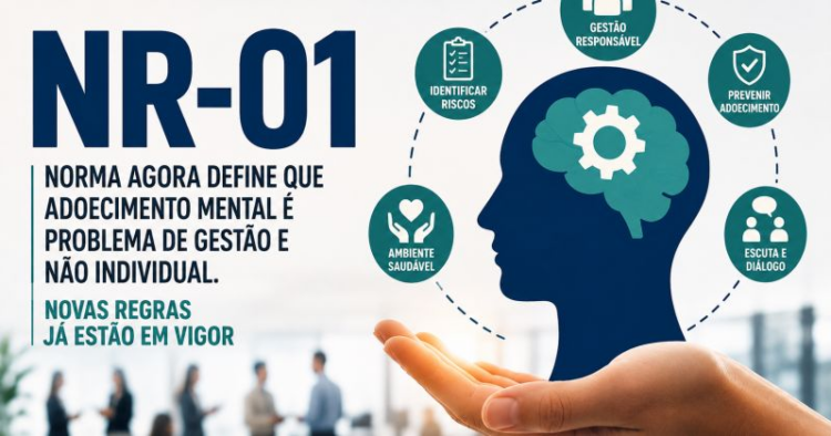 Fiscalização da NR-1 começa e reforça combate ao adoecimento no trabalho – CUT