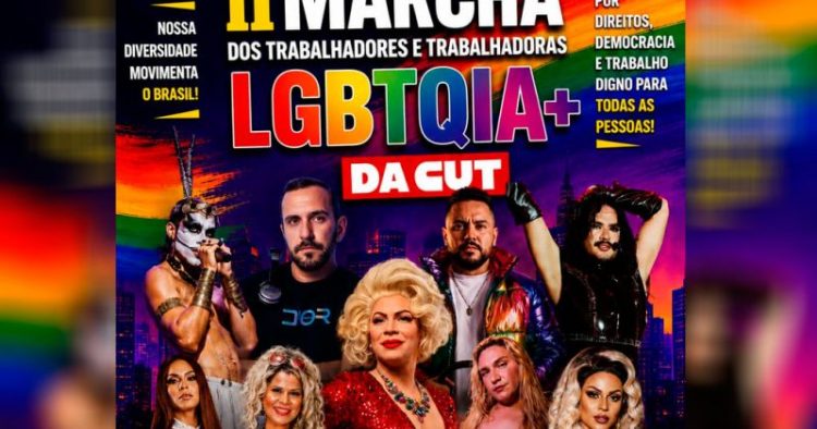 2ª Marcha LGBTQIA+ da Classe Trabalhadora da CUT: confira as atrações confirmadas – CUT